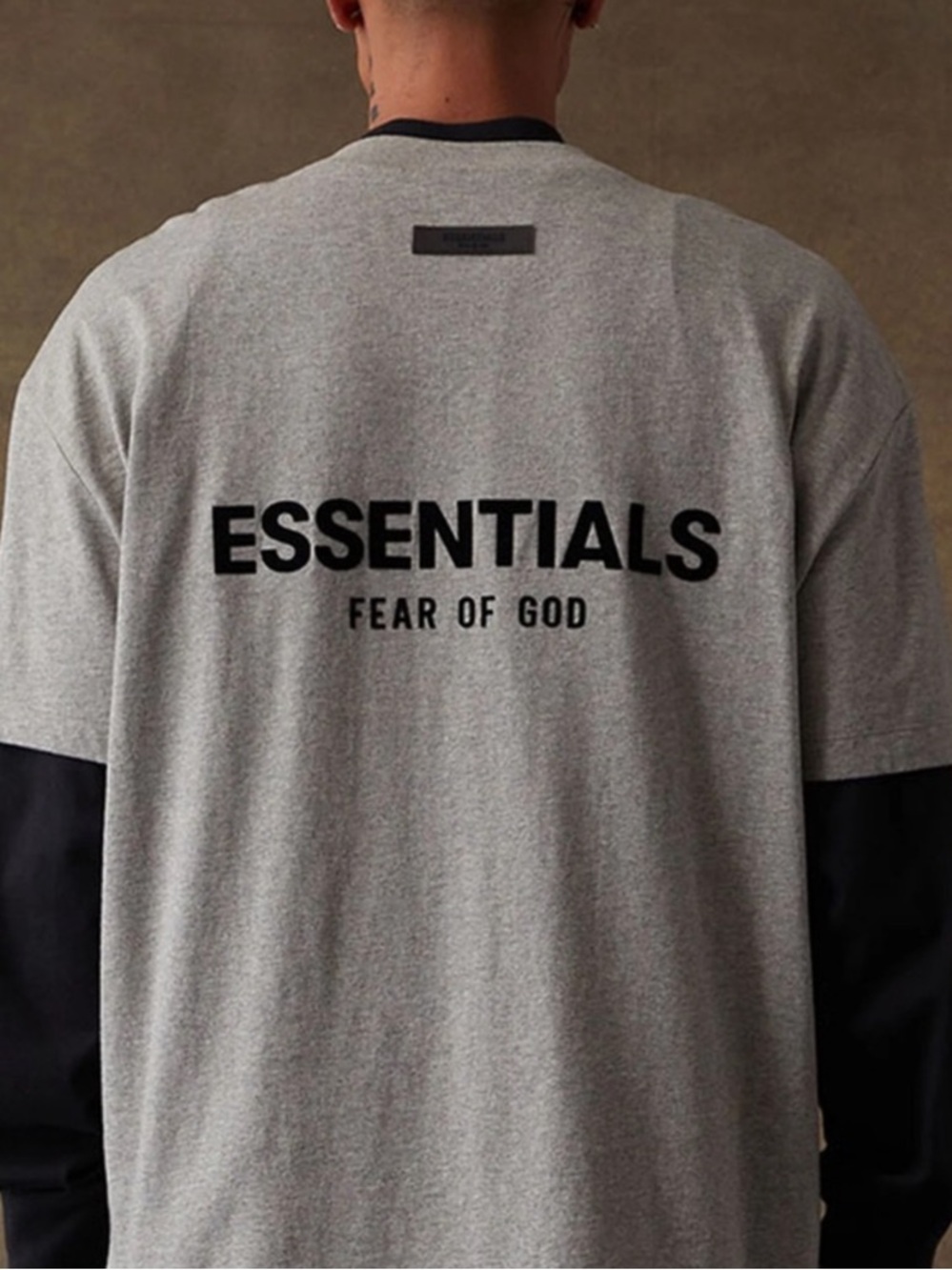 🆕 Fear of God Essentials Dark Oatmeal T Shirt XS NWT